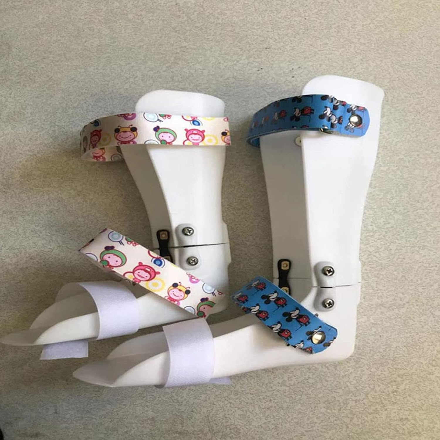 Children Drop Foot Brace Orthosis, Drop Foot Splint 鈥媐or Ankle Sprain Fracture Fixation Brace for Varus Correction Foot Support, Night Splint Support for Children,PinkS
