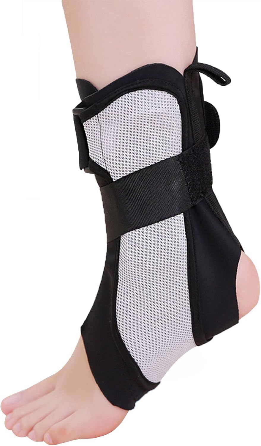 Ankle Brace Best Support for Stability Ankle Sprain Roll Strains for Protection Sprain Support for Volleyball Baseball Football Post-op Cast Support and Injury Protection,Middle