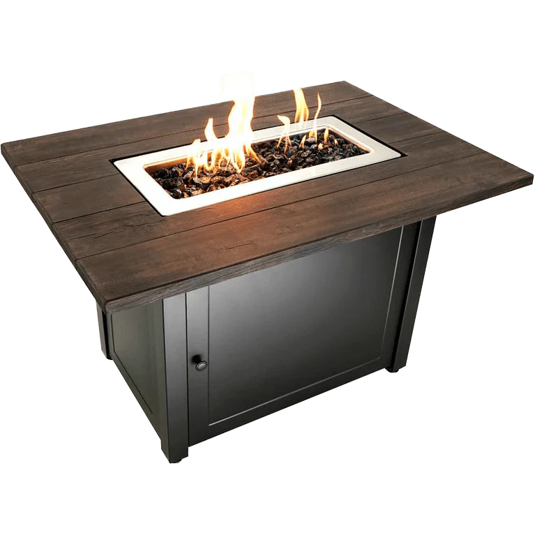 Endless Summer Marc Rectangular LP Outdoor Gas Fire Pit Table
