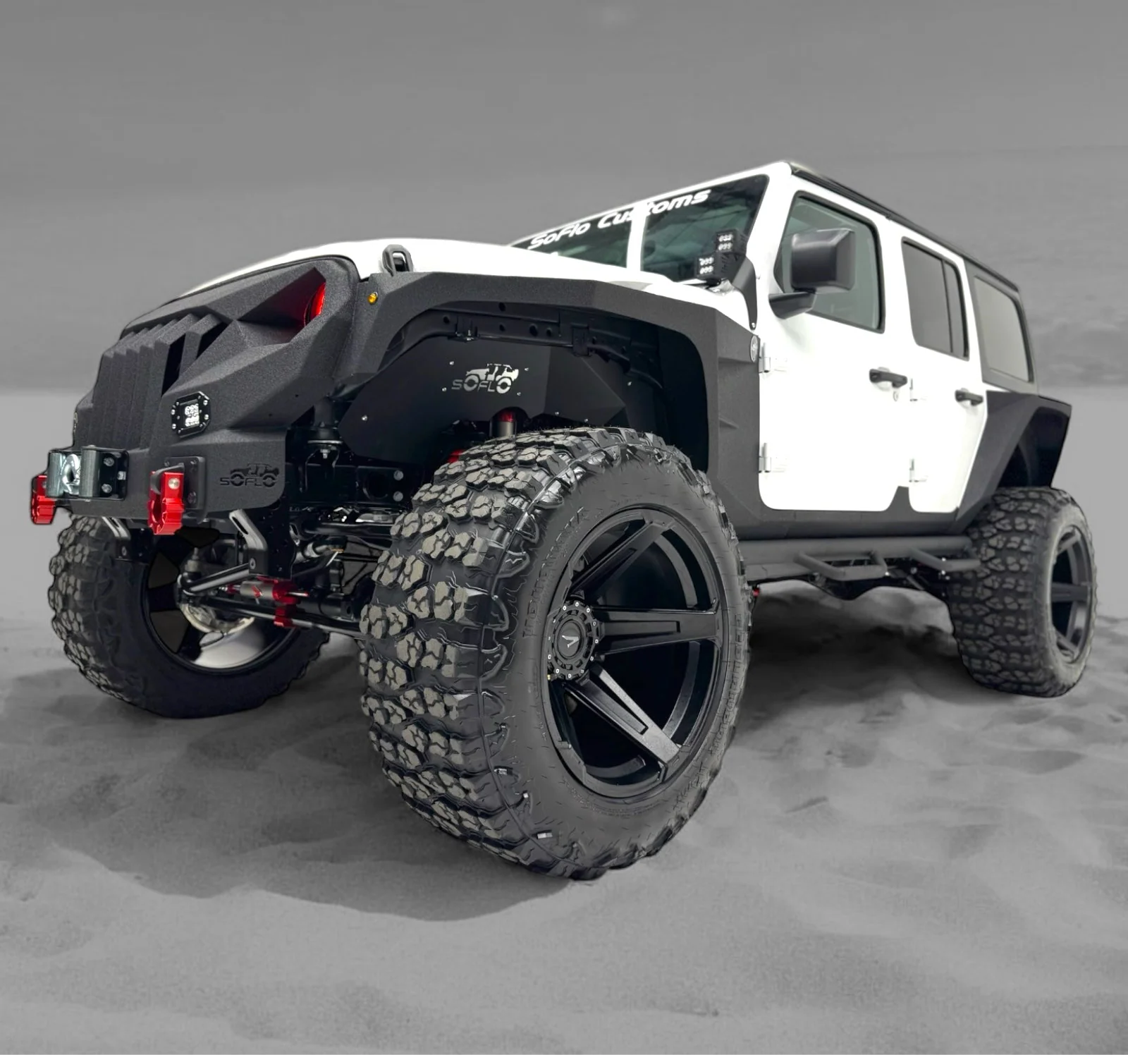 Jeep Wrangler Front Sniper Fenders 2018-2025