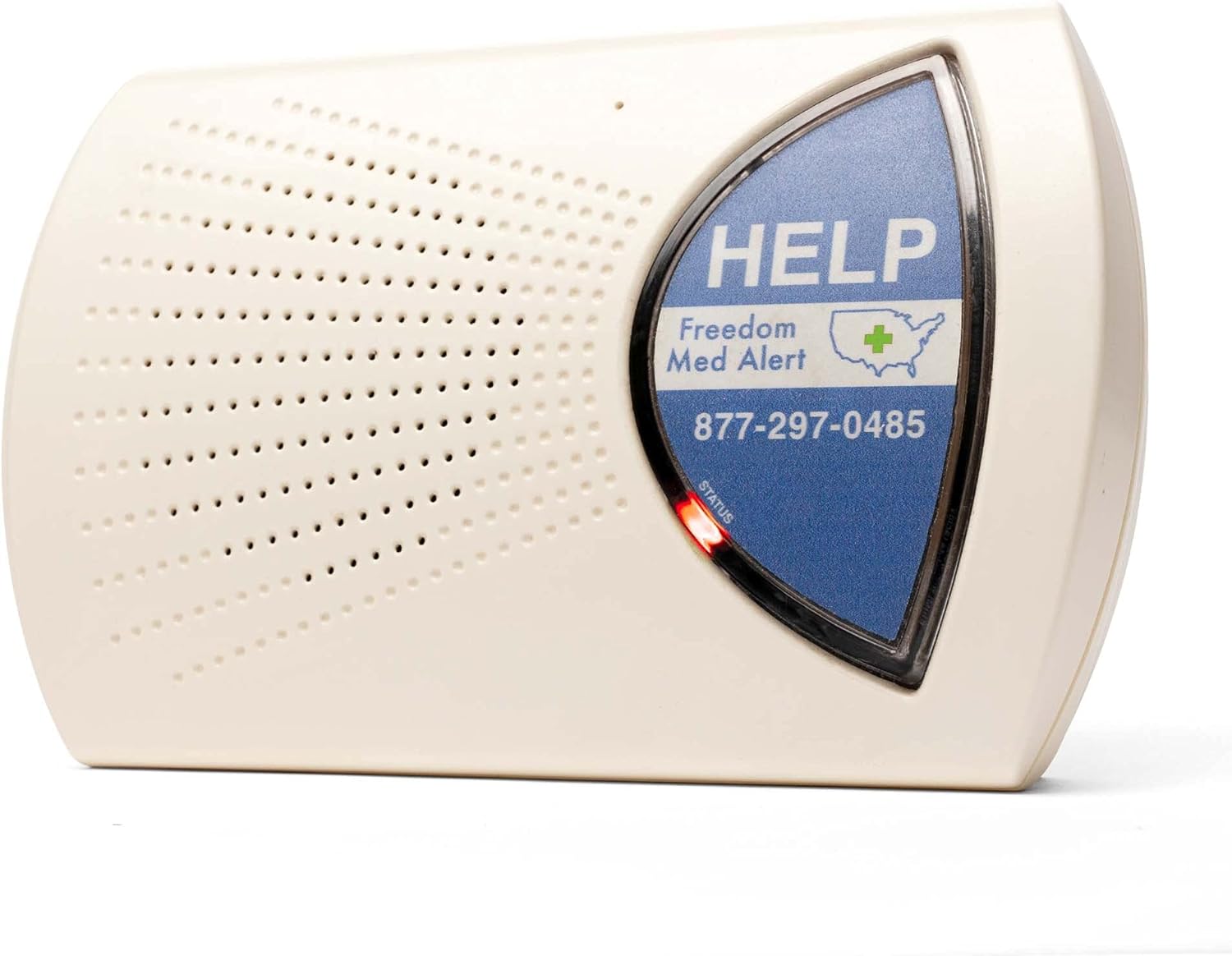 MXD Medical Alert System - Long Range, Home Based Alerts - Personal Emergency Button Necklace & Wristband - Waterproof - 24/7 Monitoring for Senior & Elderly - 4 Months Service