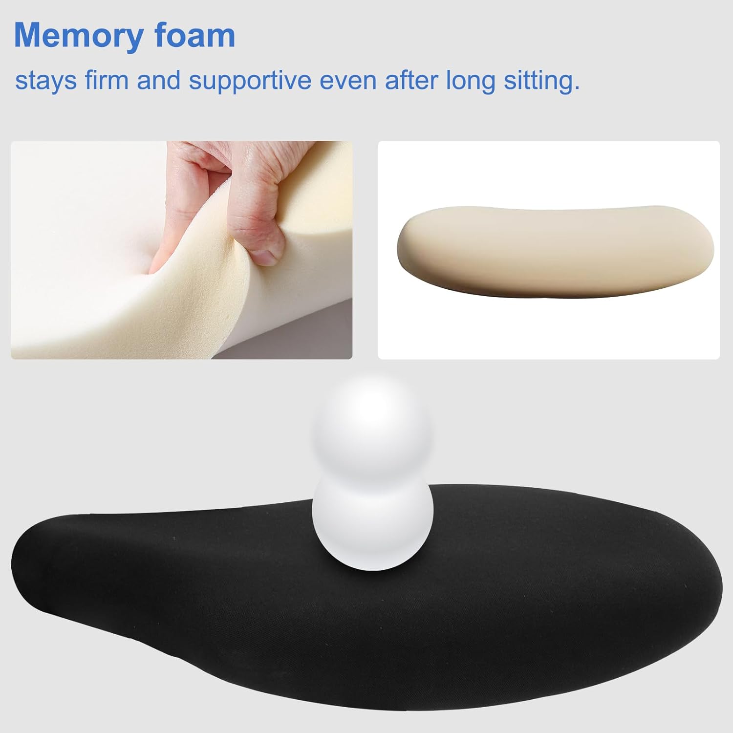 Ergonomic Office Chair, Ergonomic Desk Chair with Adjustable Height, Lumbar Support, High Back Mesh Support with Adjustable Armrests, Task Chairs for Home Office Computer-350LBS