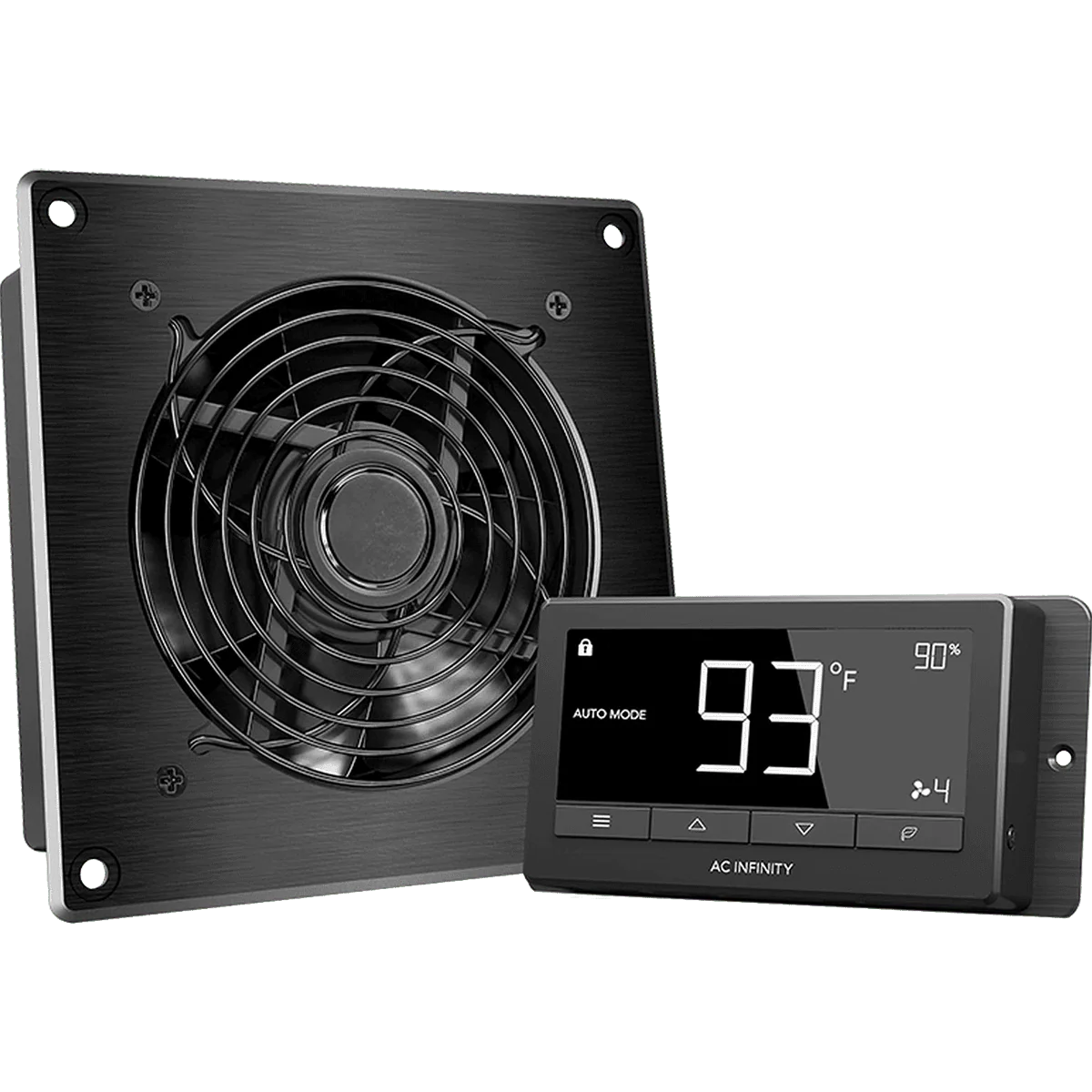AC Infinity AIRTITAN T3 6-In Ventilation Fan w/ Temperature & Humidity Controller