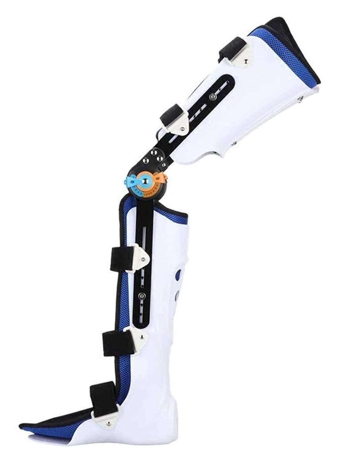 Support Lower Limbs Orthosis Knee Ankle Foot Orthosis Braces Hip Walking Fixed Walking Boots Brace Used For Leg Fracture Lower Limb Paralysis (Left Leg
