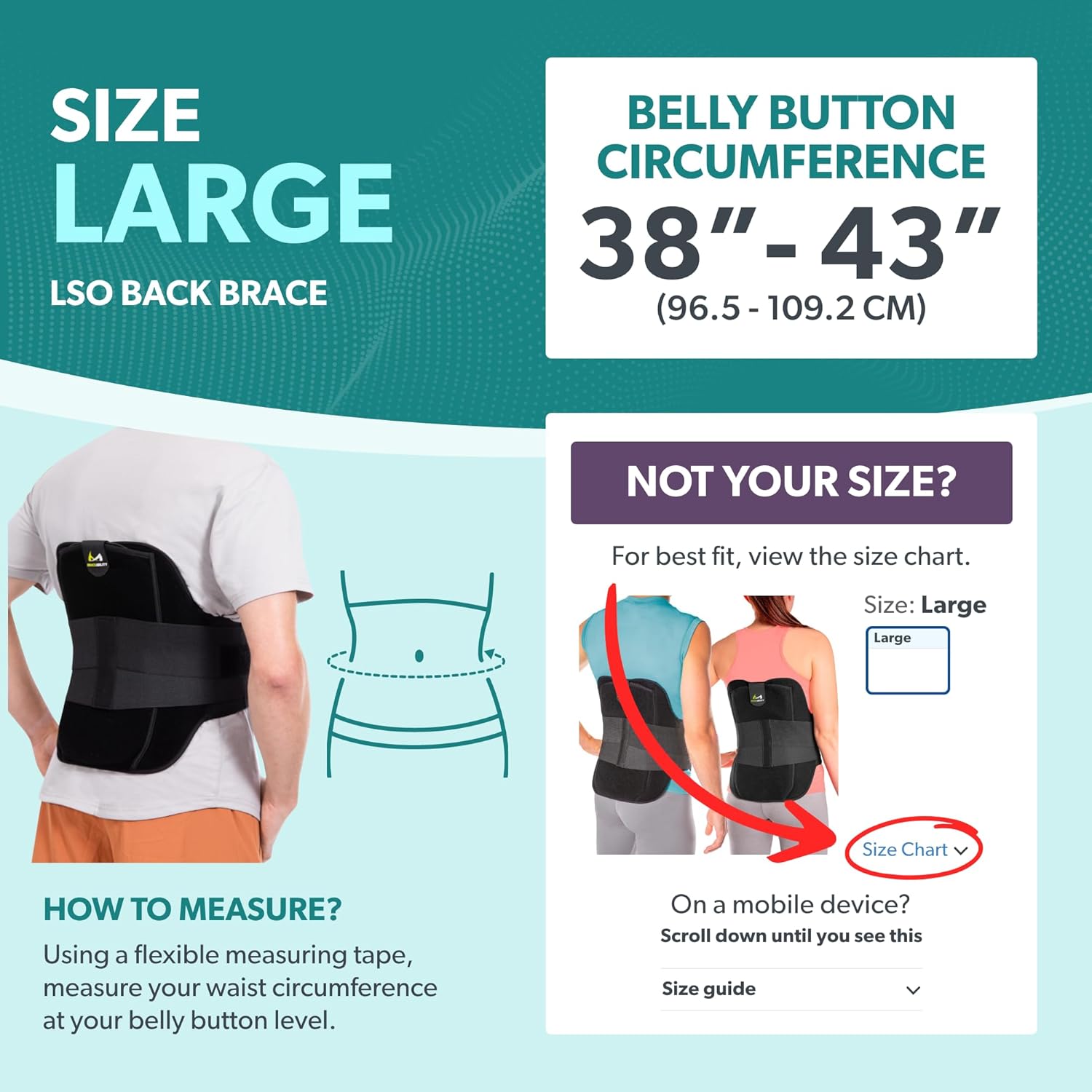 BraceAbility LSO Back Brace for Herniated, Degenerative & Bulging Disc Pain Relief, Sciatica, Spine Stenosis | Medical Lumbar Support Device for Post Surgery & Fractures with Hot/Cold Therapy (L)