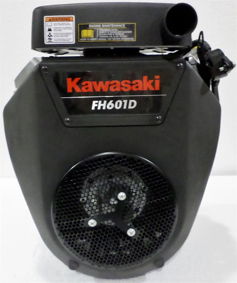 Kawasaki Horizontal 19 HP V-Twin Engine 1-1/8