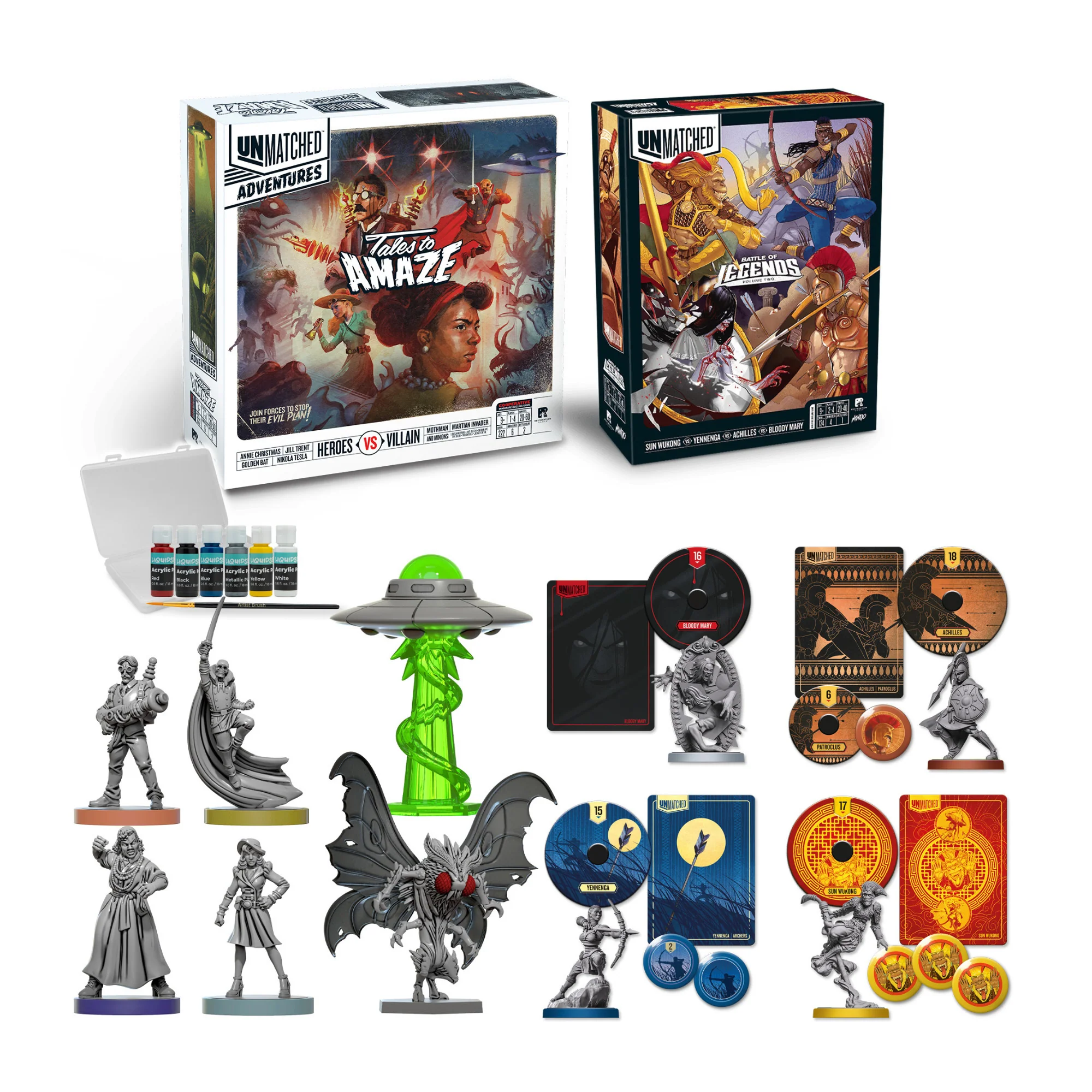 Unmatched Adventures: Tales to Amaze  Cooperative Strategy Fighting Game Bundle
