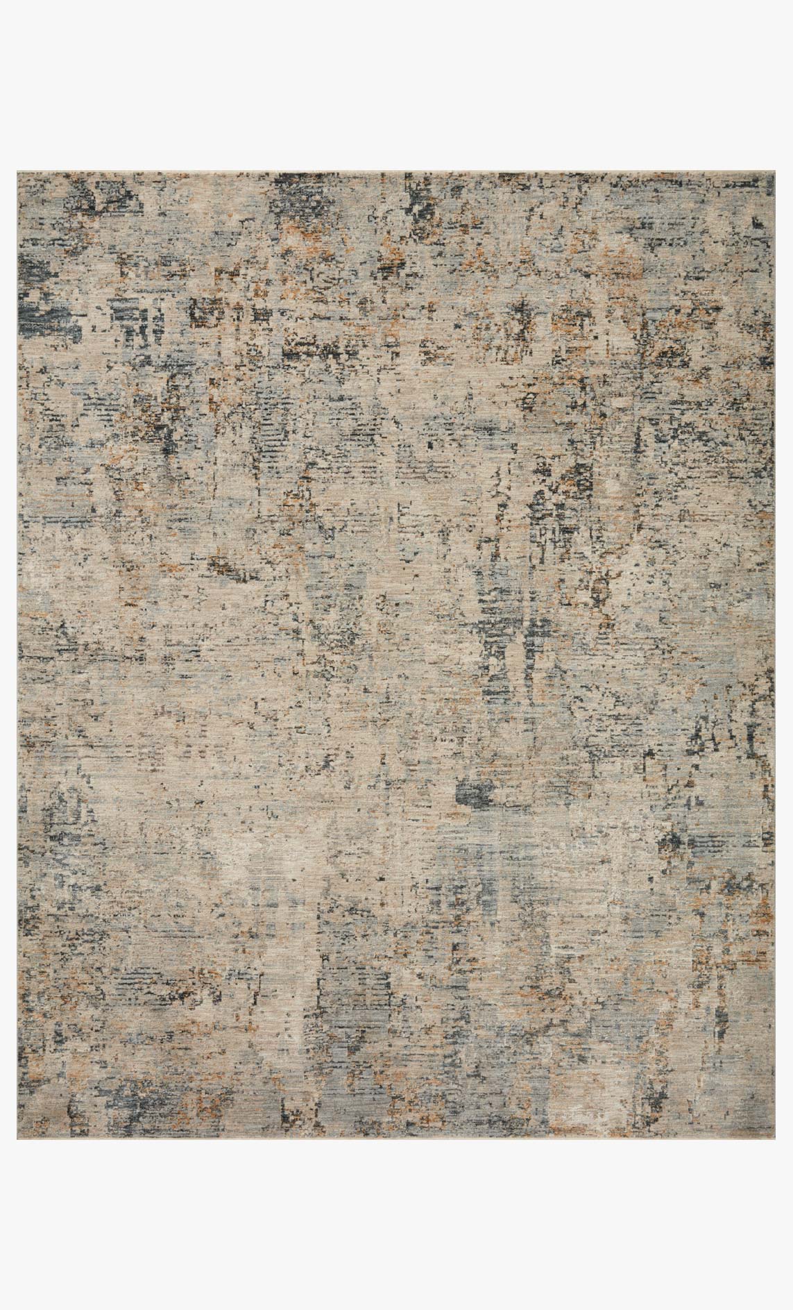 Loloi Axel Collection - Contemporary Power Loomed Rug in Beige & Sky (AXE-03)
