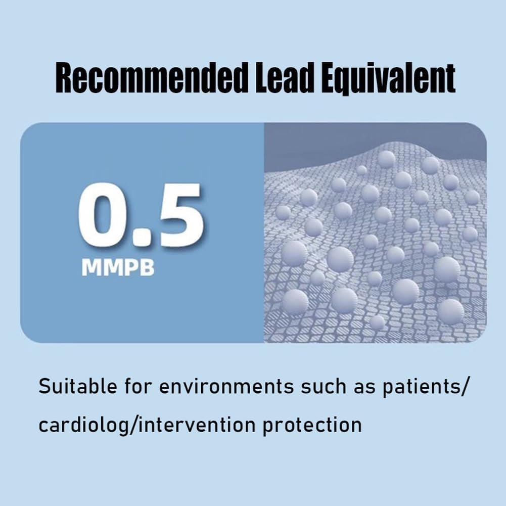 BKEKM Adjustable Lead Glove 0.5mmpb Lead Arm Shield Radiation Apron Labs X-ray Lead Glove Shield Medical Use Lead X-ray Apron