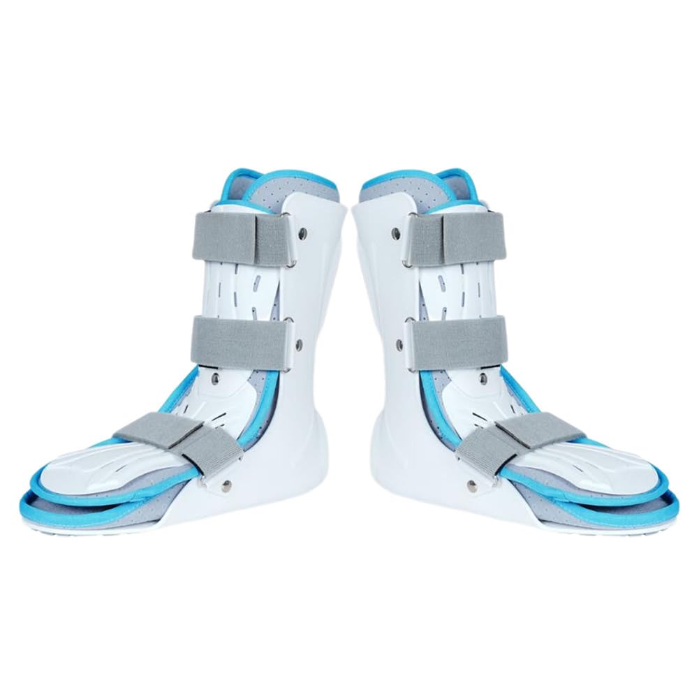 SFKLYU Ankle Stabilizer Brace, Plantar Fasciitis Night Splint, Orthopedic Sleeping Immobilizer Suitable for Bone Fixation or Support in Case of Fracture,1 Pair,L