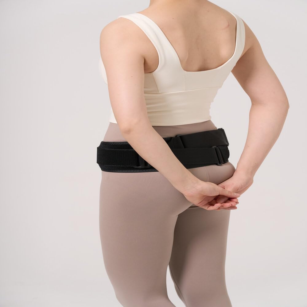 Pelvic Brace Breathable Neoprene Lumbar Abdominal Adjustable Sports Splint and Maternal Belly Back Pain Support
