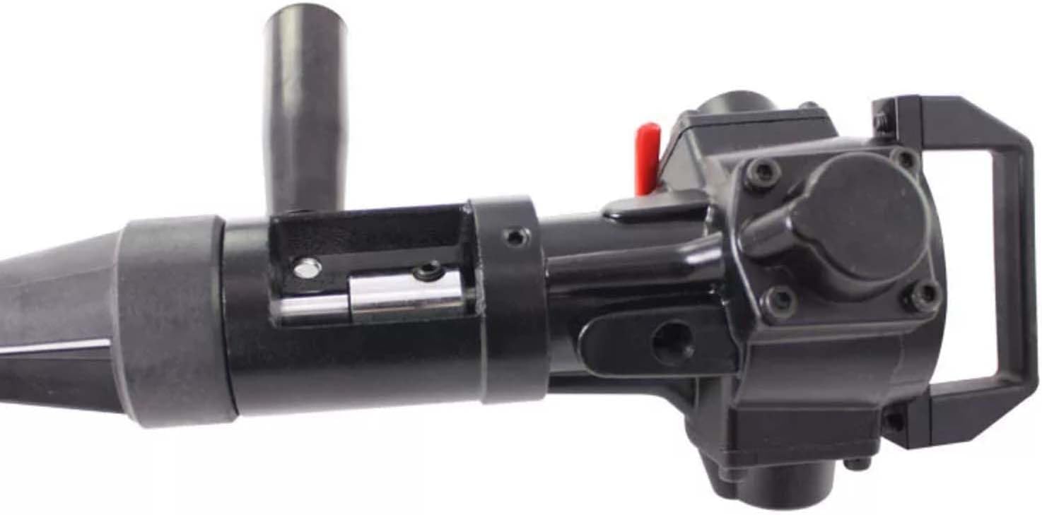 Handheld 20L Pneumatic Paint Mixer Air Powered Industrial Impact Resistant Mixing Blending Adhesives Construction Materials Coatings Workshop