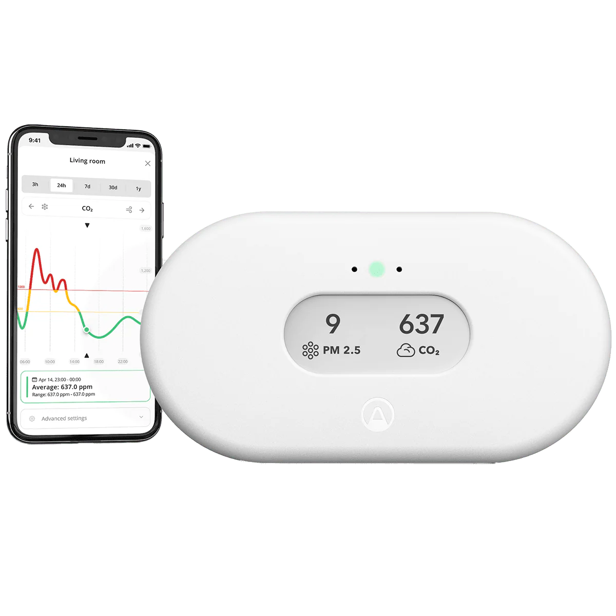 Airthings View Plus Radon & Air Quality Monitor