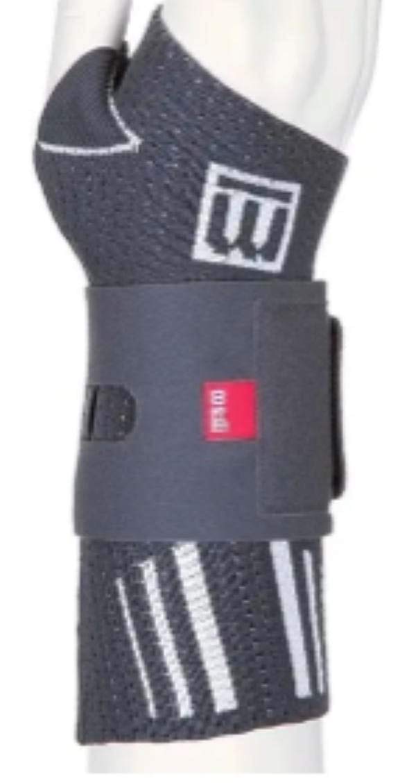 Medi Manumed Active Knit Wrist Support Right (Silver) Medium