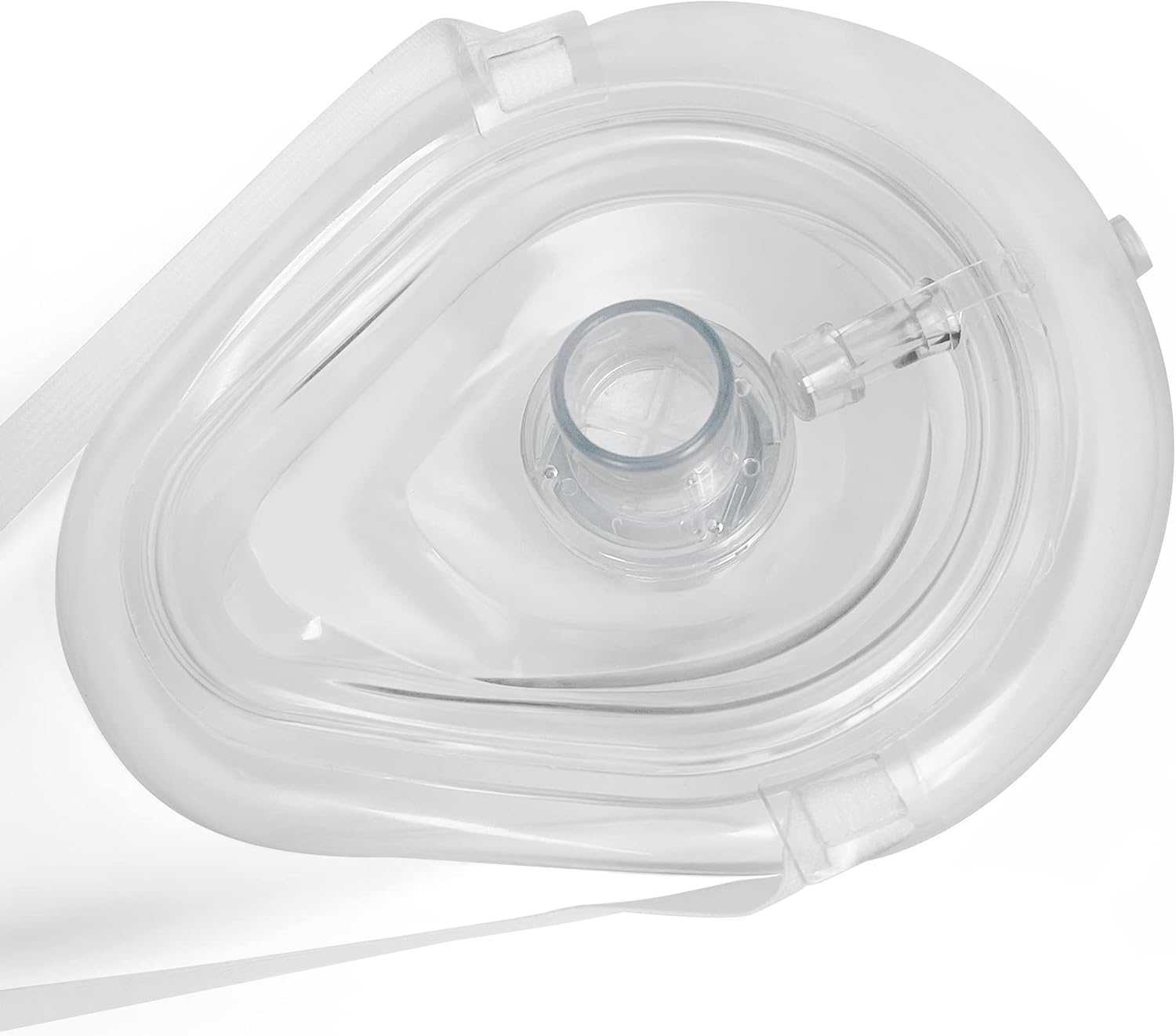 EMS XTRM Medical CPR Mask - CPR Pocket Resuscitator Mask, Oxygen Inlet, Elastic Head Strap, Clamshell Case, Antiseptic Prep Pads, and Gloves - Suitable for Adults/Child - 10 Pack