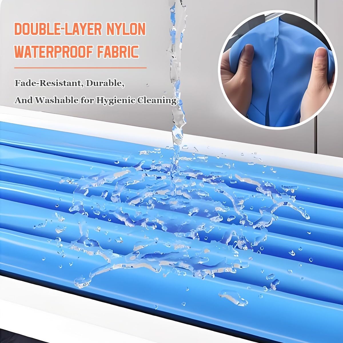 Medical Privacy Screen on Wheels Foldable Medical Room Divider Sturdy Lightweight Privacy Screen for Clinic Hospital Dressing Room Beauty Salon(Brown,3 Panel)