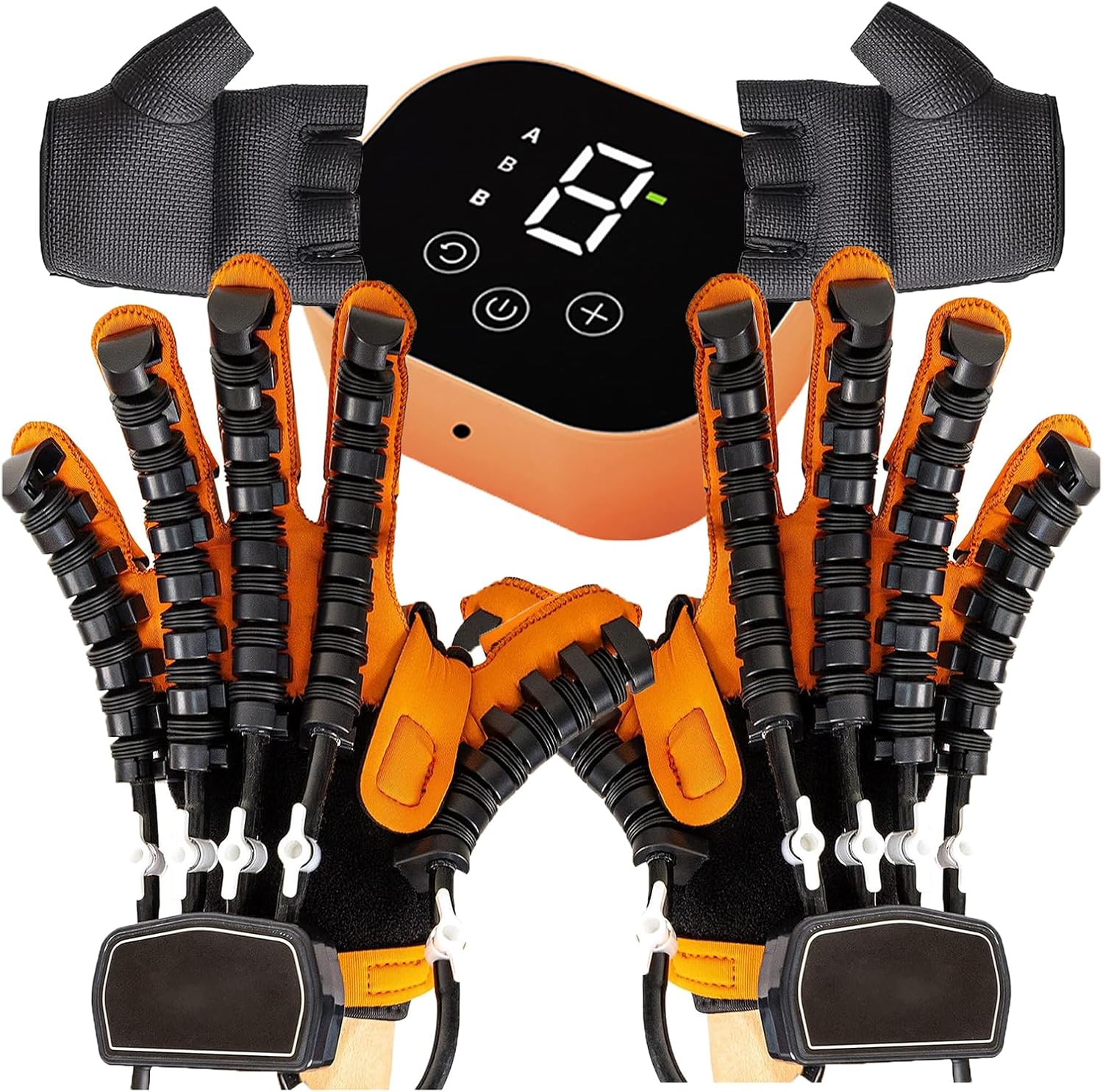 3 Modes Robotic Hand Rehabilitation Gloves, Physical Therapy Equipment for Stroke Recovery and Finger Training