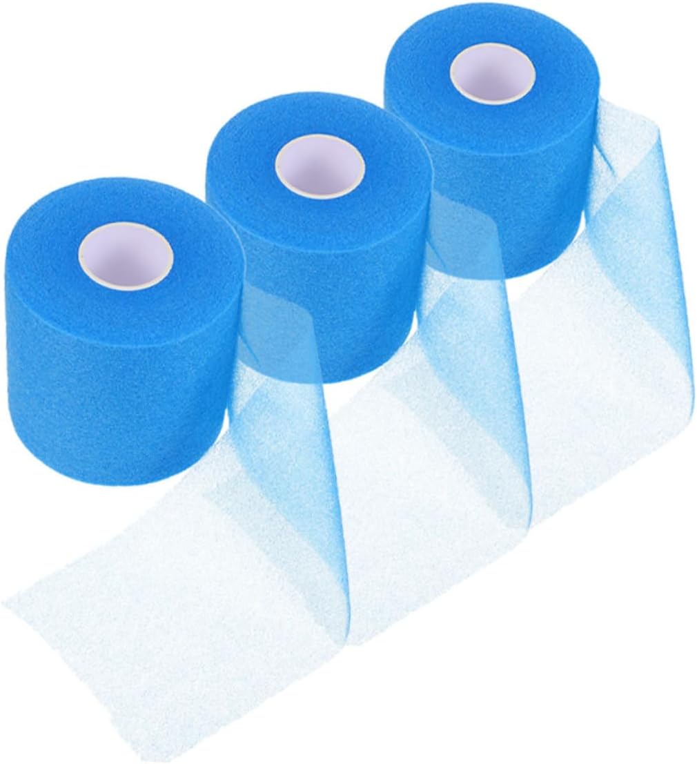 BESPORTBLE 6 Rolls Sports Shock Absorbing Belt Athletic Tape Glue Tape Boxing Tape for Hands Wraps for Sports