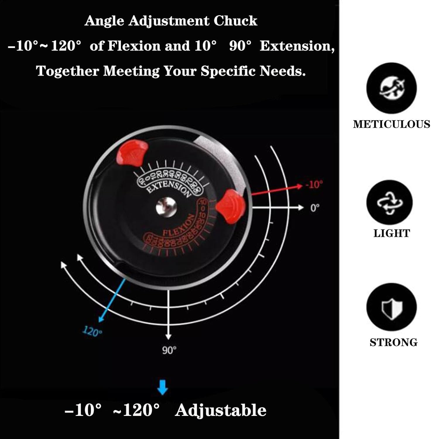 SFKLYU Hinged Elbow Brace Post Elbow Brace with Strap Adjustable Elbow Immobilizer Injury Recovery Support Arm Sling for Post Op, Surgery Recovery,Left