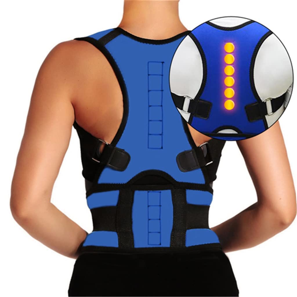 JSEIAJB Men Women Corrective Vest Posture Corrector Shoulder Back Orthopedic Brace Scoliosis Back Support Belt(XXL code)