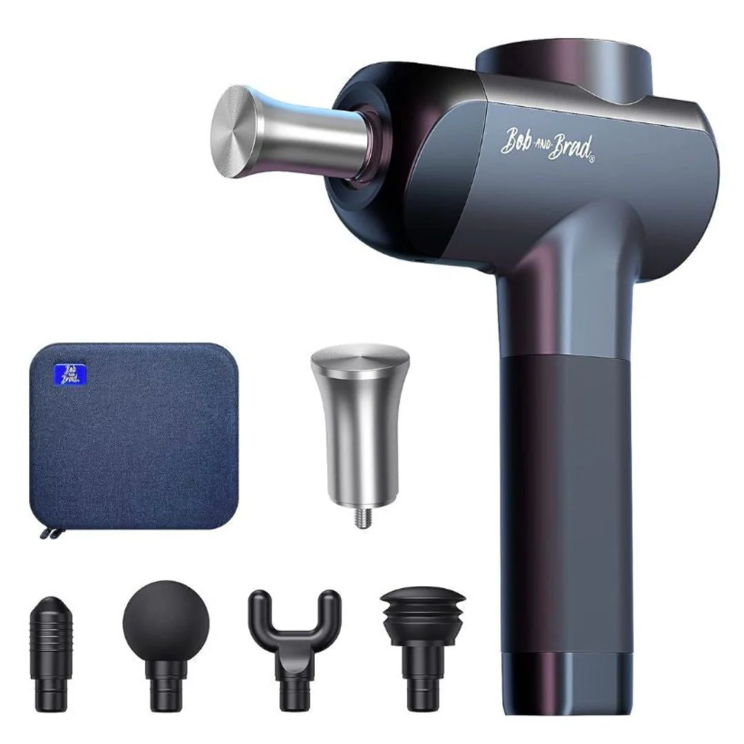 BOB AND BRAD X6 Pro Massage Gun Deep Tissue Percussion with Portable Case