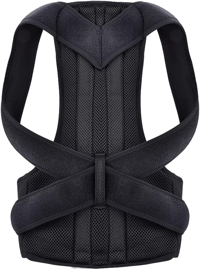 Adjustable Posture Corrector Back Support Shoulder Back Brace Posture Spine Corrector Postural Fixer Tape(S Code)