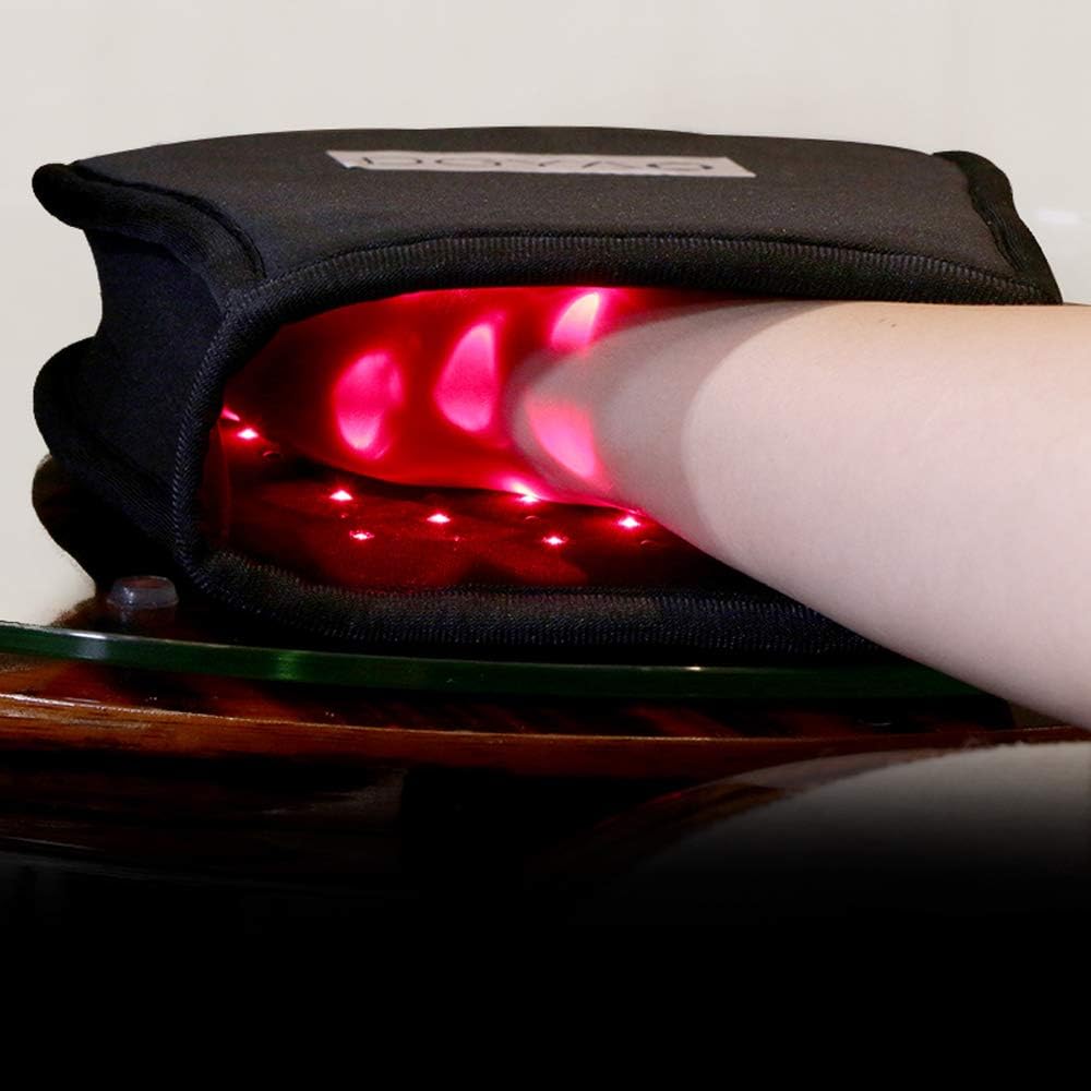 DGXINJUN Red Light Therapy Devices Near Infrared Light Therapy for Hand Pain Relief Double Side pad for Fingers Wrist