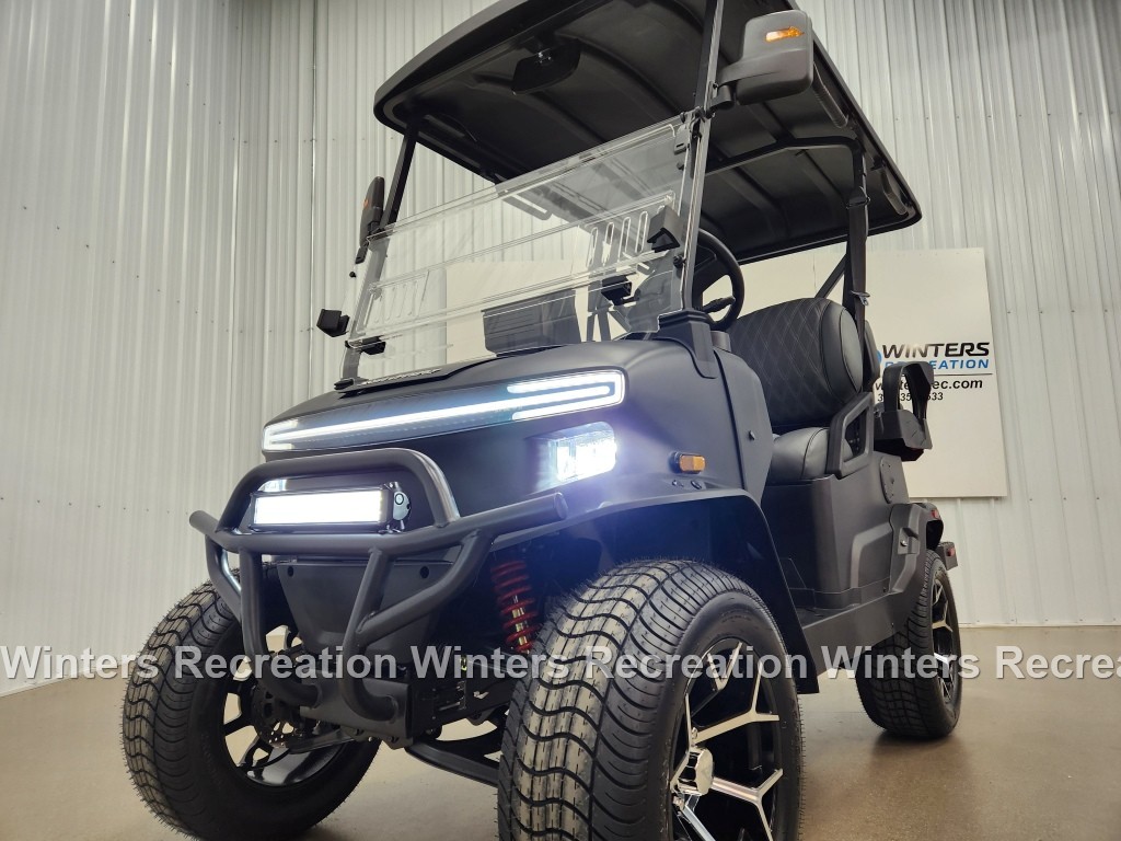 2026 Denago Nomad XL Plus Lithium Ion Golf Cart, Limited Edition Matte Black