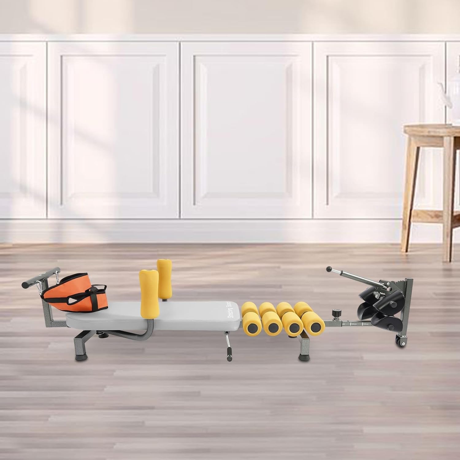 Massage Traction Bed Table Cervical Lumber Spine Back Stretcher Traction Bed Full Body Stretching Device for Tension