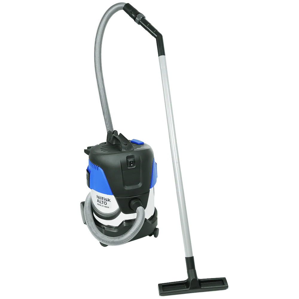 Nilfisk Aero 21-01 INOX 5-Gallon Wet/Dry Canister Industrial Vacuum