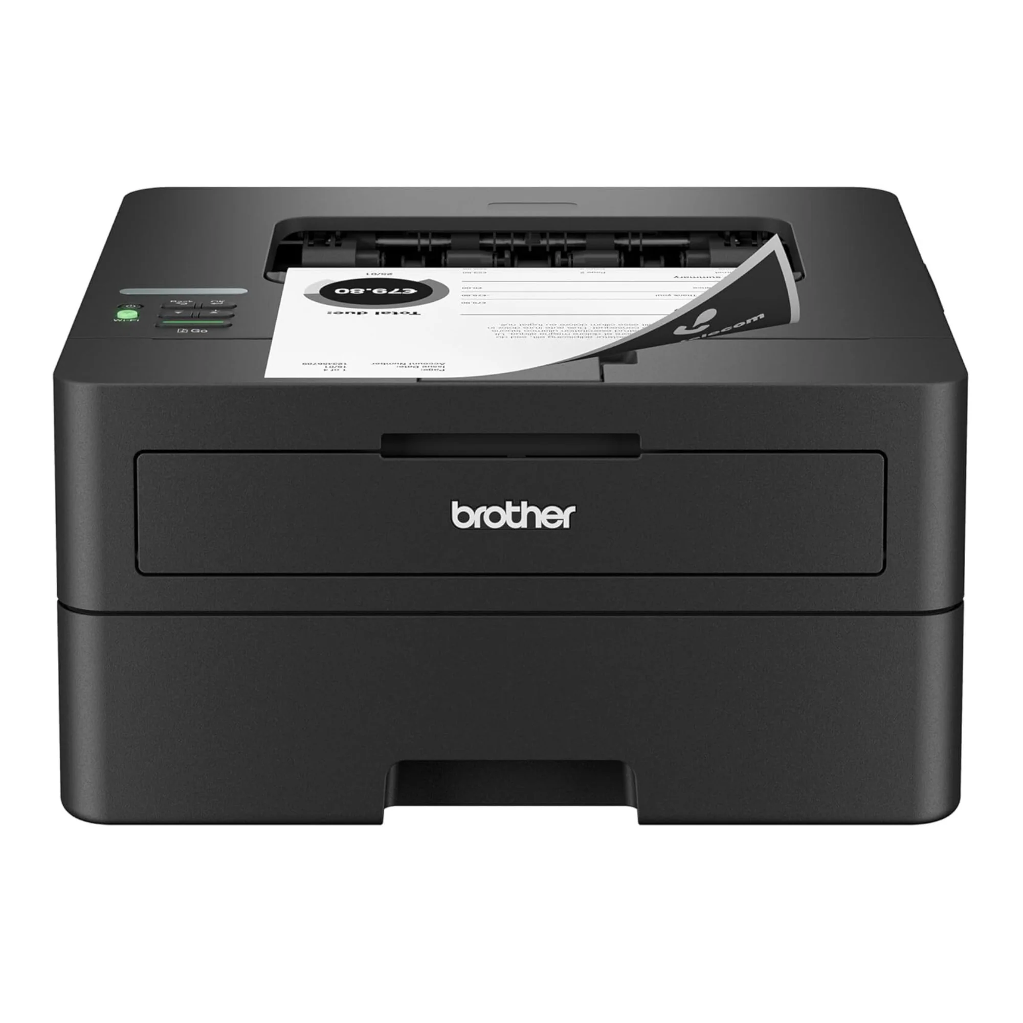 Brother HL-L2460DW Wireless Compact Monochrome Laser Printer (Black)
