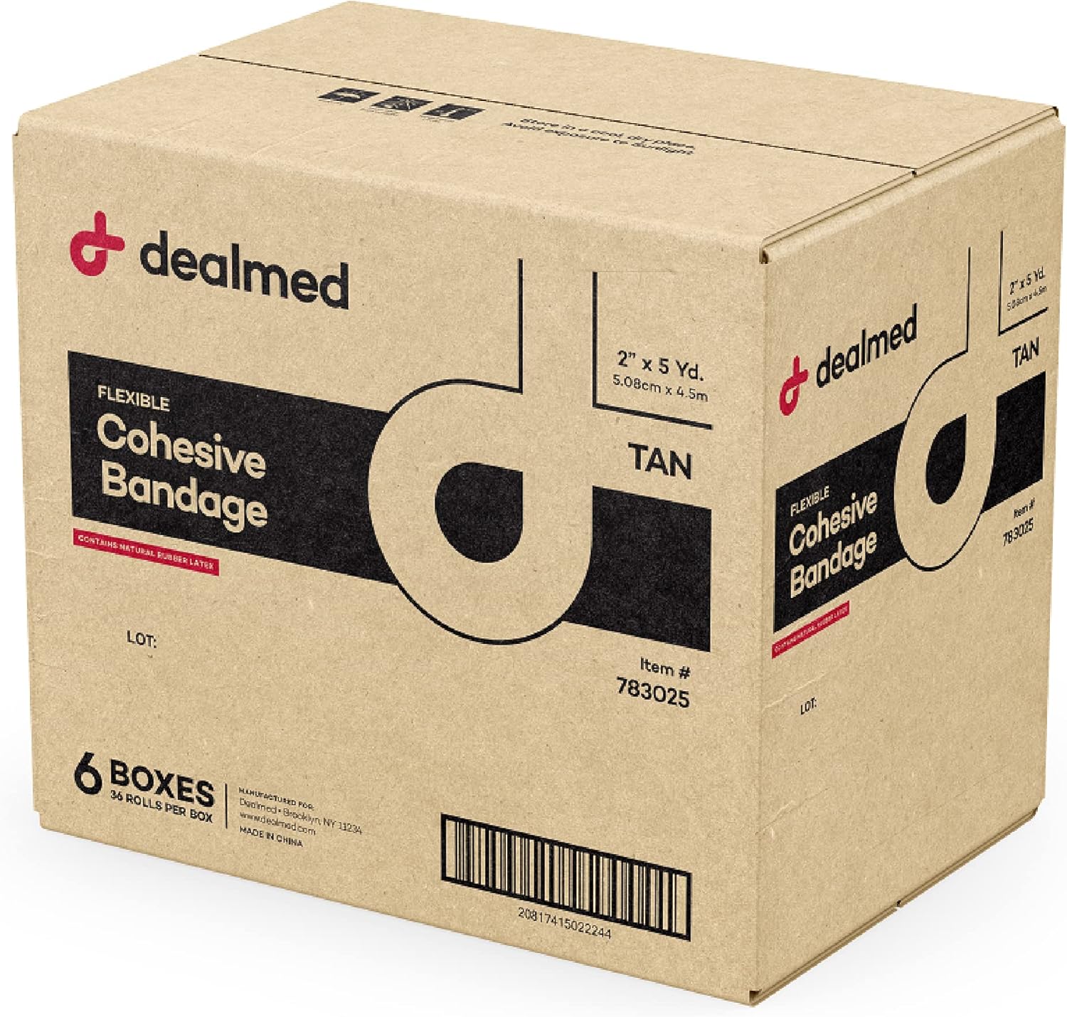 Dealmed Non-Adherent Cohesive Bandage Wrap – 2