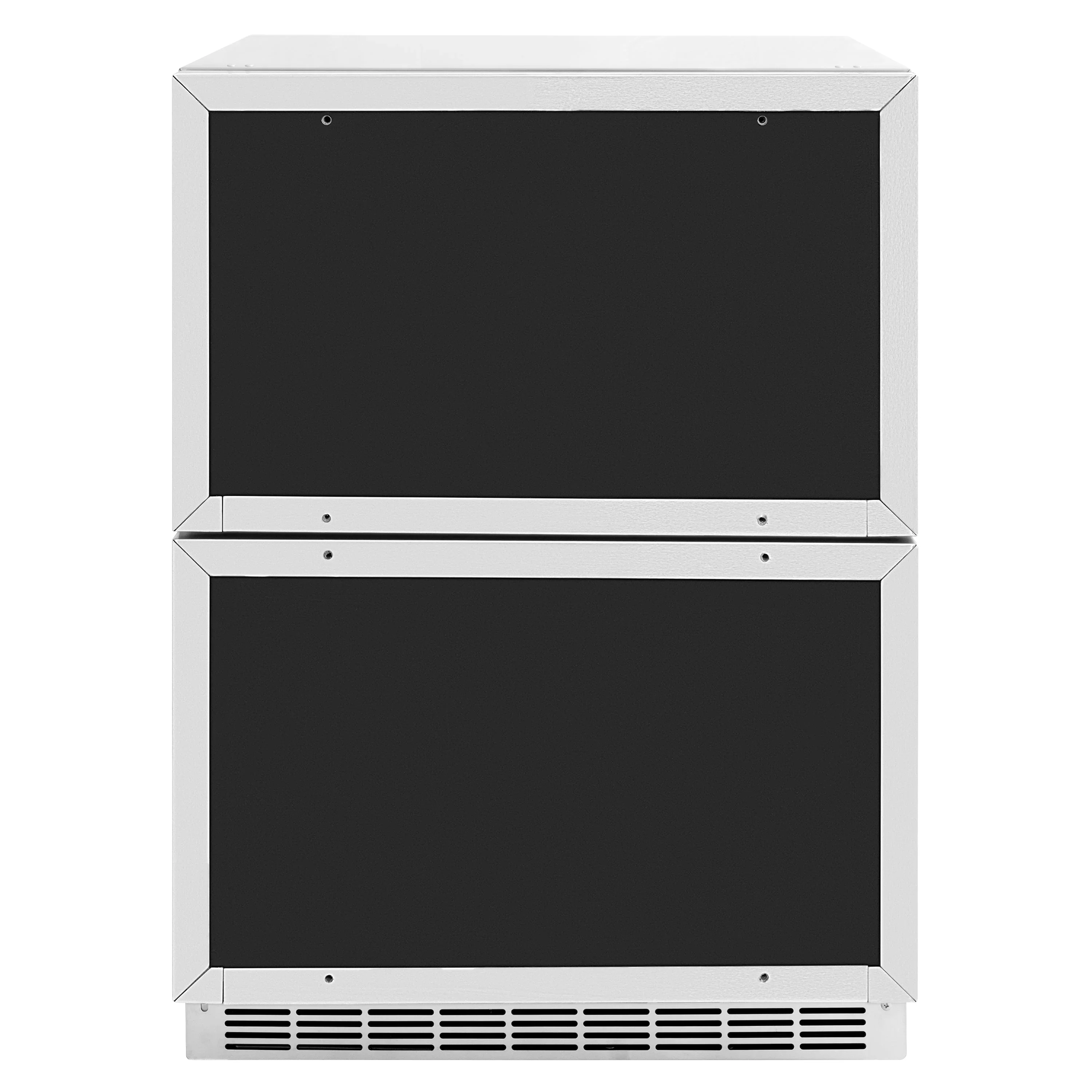 ZLINE 24-Inch Touchstone 168 Can Outdoor Rated Dual Refrigerator Drawer with Panel-Ready Doors (RDSPO-24)