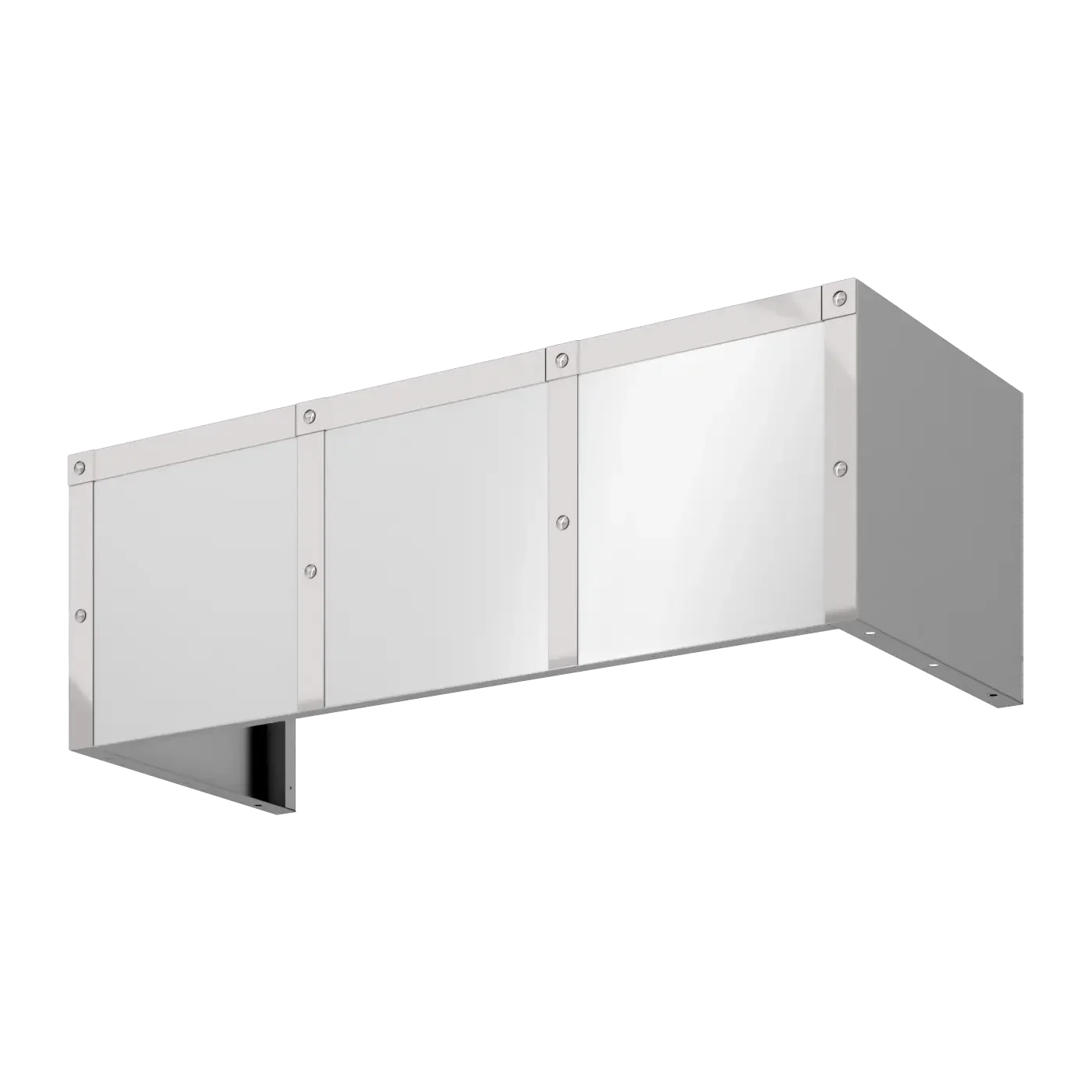 Zephyr Duct Cover, 48in x 12in, Stainless Steel (DC14812AS)