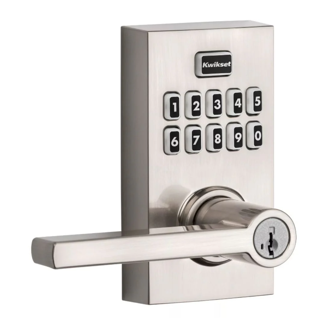 Kwikset 917 SmartCode Satin Nickel Contemporary Keypad Electronic