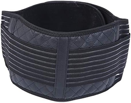 Posture Corrector Tourmaline Products Self-Heating Magnetic Waist Back Support Brace Belt Lumbar Warm Protector Posture Corrector Abdomen Back Brace,L
