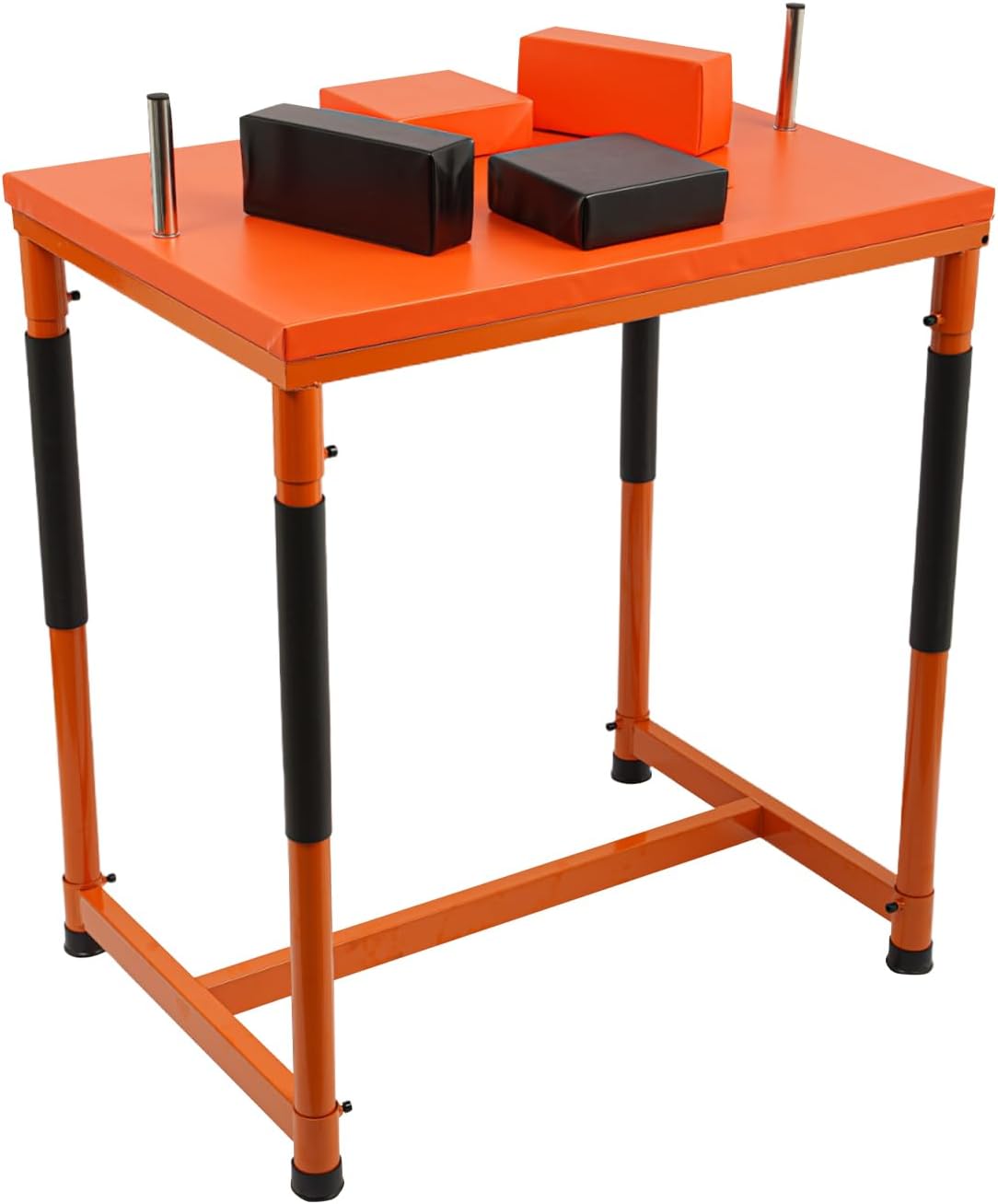 Arm Wrestling Table | Professional Battle Table | Wrist Strength Training Support Plate | with Handles Elbow Pads and Winning Pads | Standard Wrist Stand