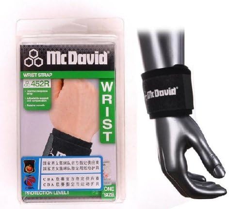 McDavid Adjustable Wrist Strap, Black