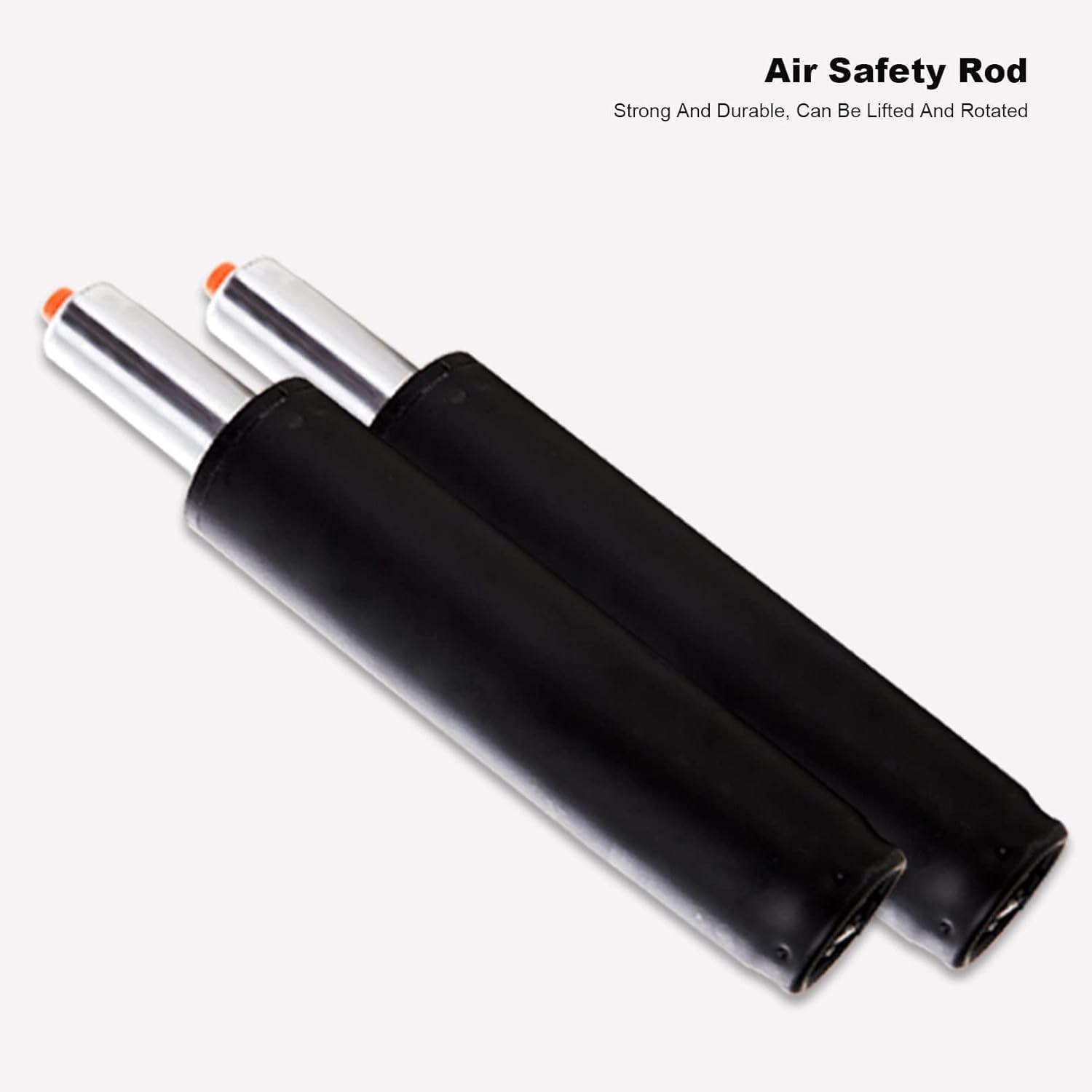 PU Leather Office Chair Latex Cushion Desk Chair with Armrest Computer Chair Lumbar Support Adjustable Executive Chair (Khaki-