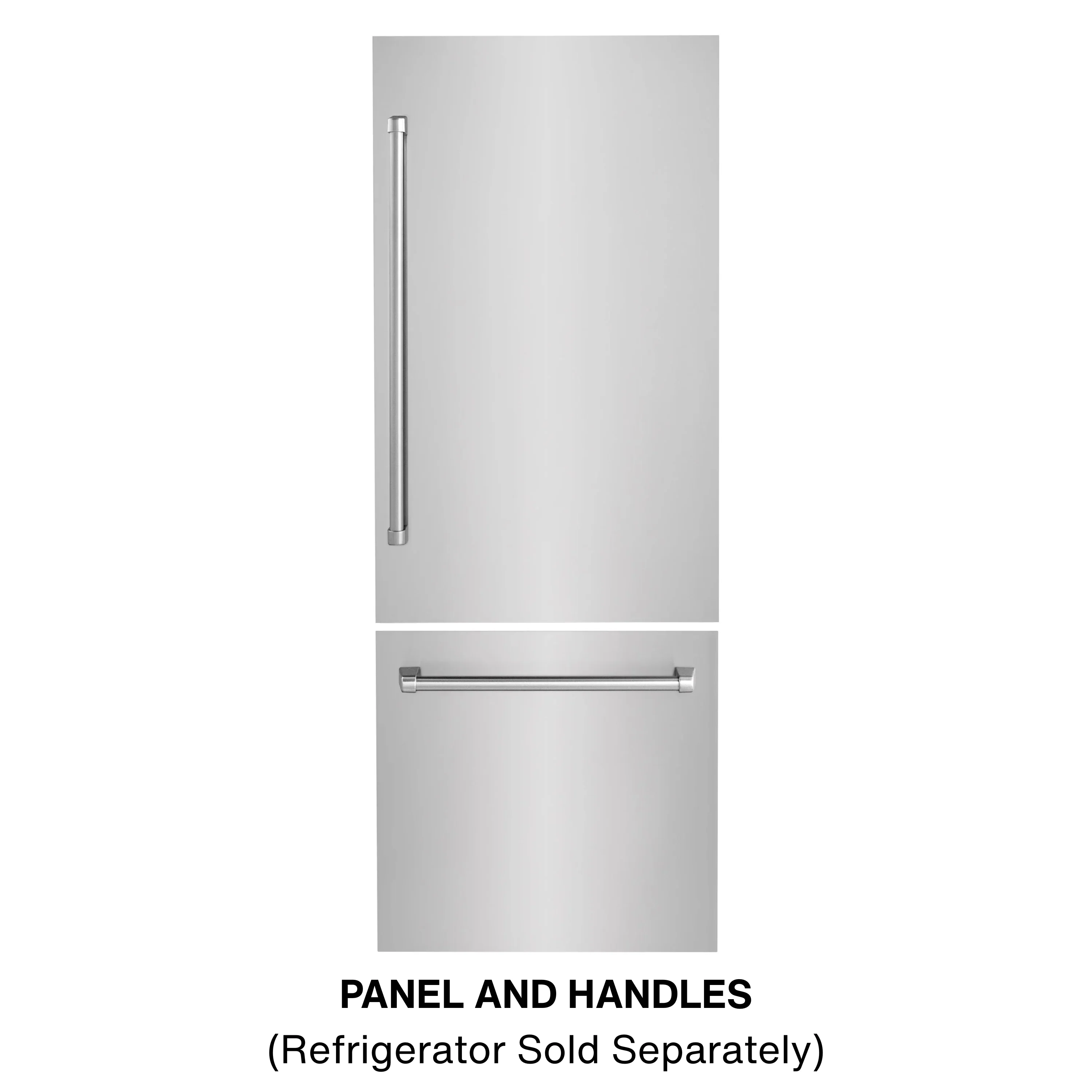 ZLINE 30 in. Refrigerator Panels in Fingerprint Resistant Stainless Steel for RBIV 30-Inch Built-in Refrigerator (RPBIV-SN-30)