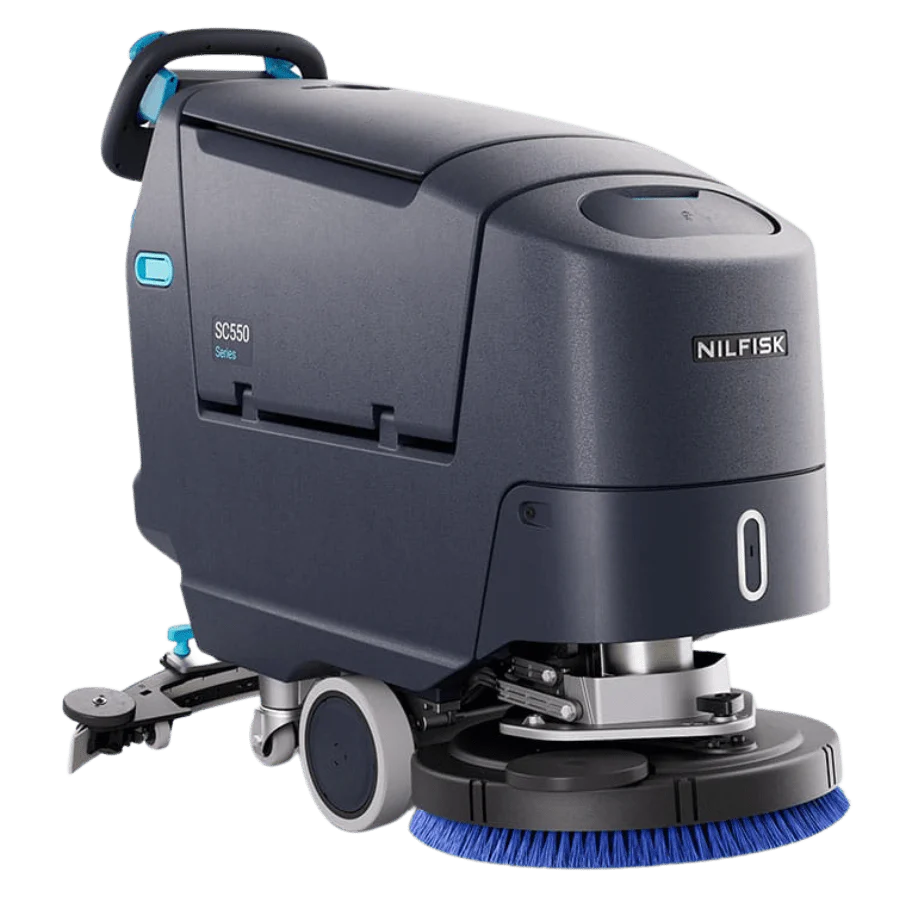 Nilfisk SC550 EcoFlex Battery Walk Behind Floor Scrubber