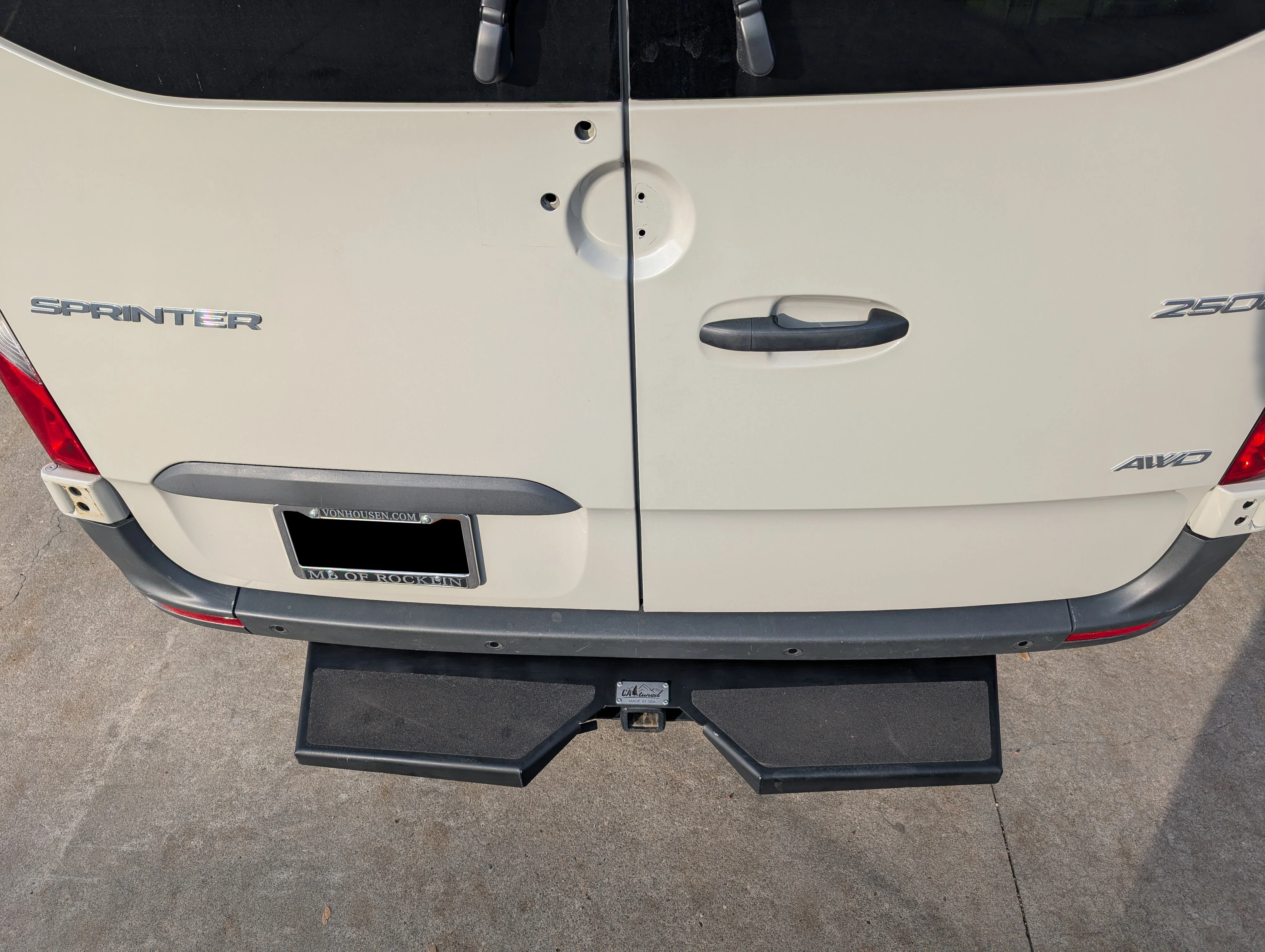 Mercedes Sprinter Rear XL Plateau Step