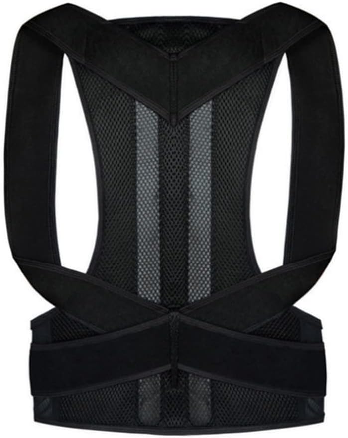 Posture Corrector Back Brace Clavicle Support Stop Slouching Hunching Adjustable Trainer(XL)