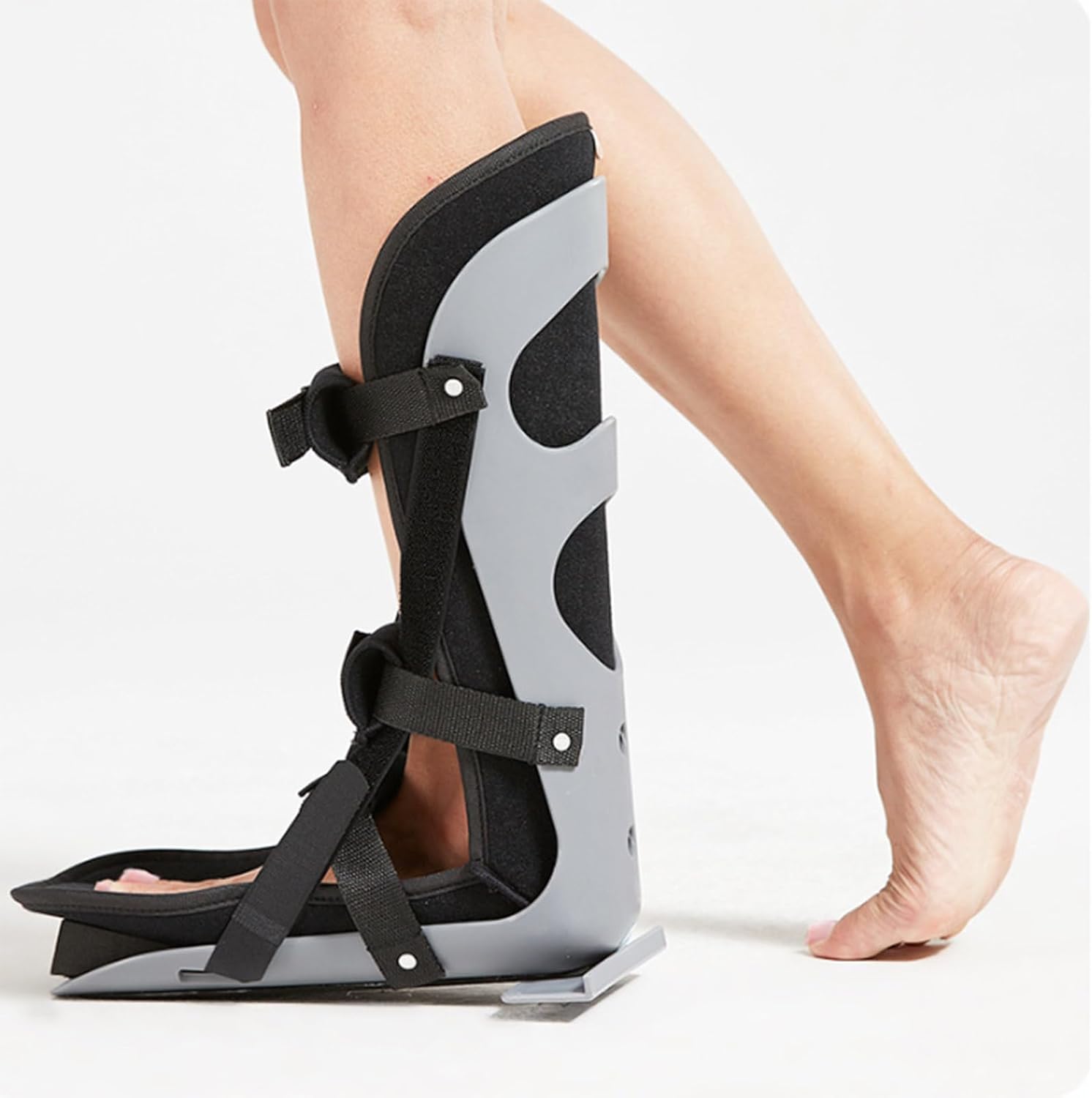 HUANGJUN Adjustable Plantar Fasciitis Night Foot Splint Achilles Tendonitis Brace for Fascia, Tendon and Postoperative Recovery for Men and Women,B,M