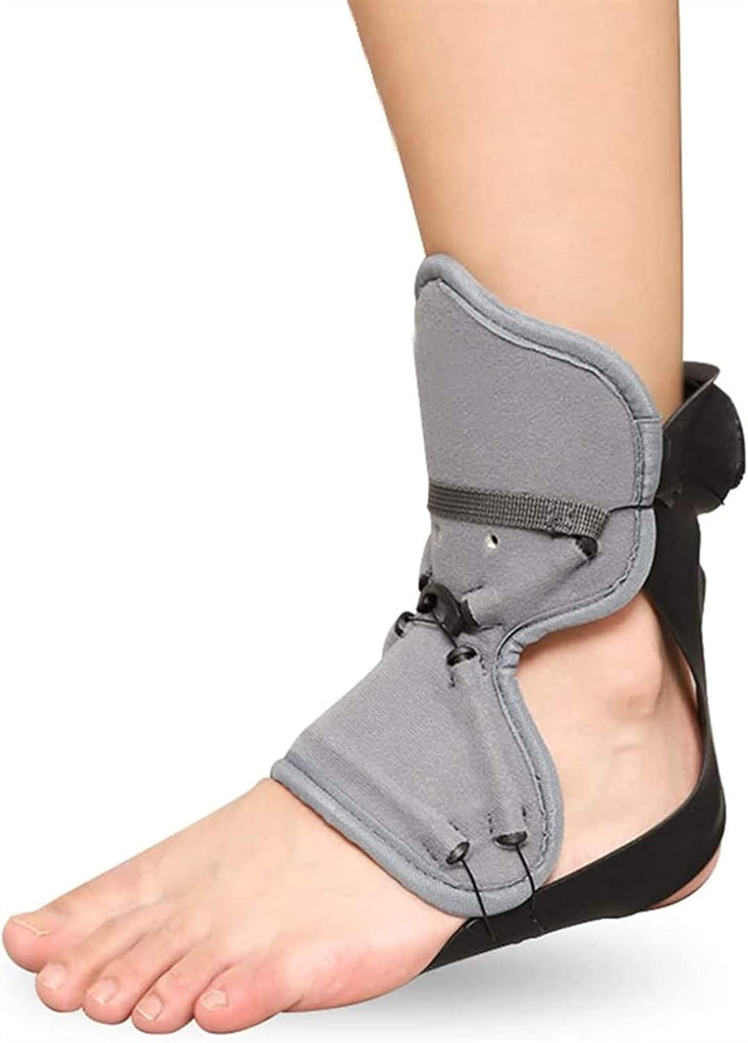 Ankle Foot Orthosis Support, Adjustable Ankle Brace Orthosis Drop Foot, for Stroke, Peroneal Nerve Injury, Hemiplegia, Spinal Cord Injury (M-Left Foot