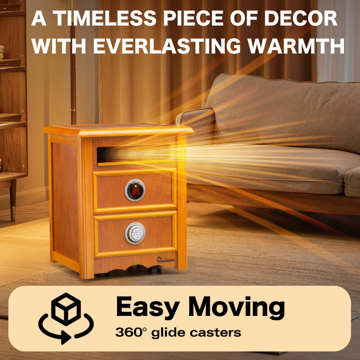 Dr. Infrared Heater Nightstand Heater  DR-999 1500 Watt