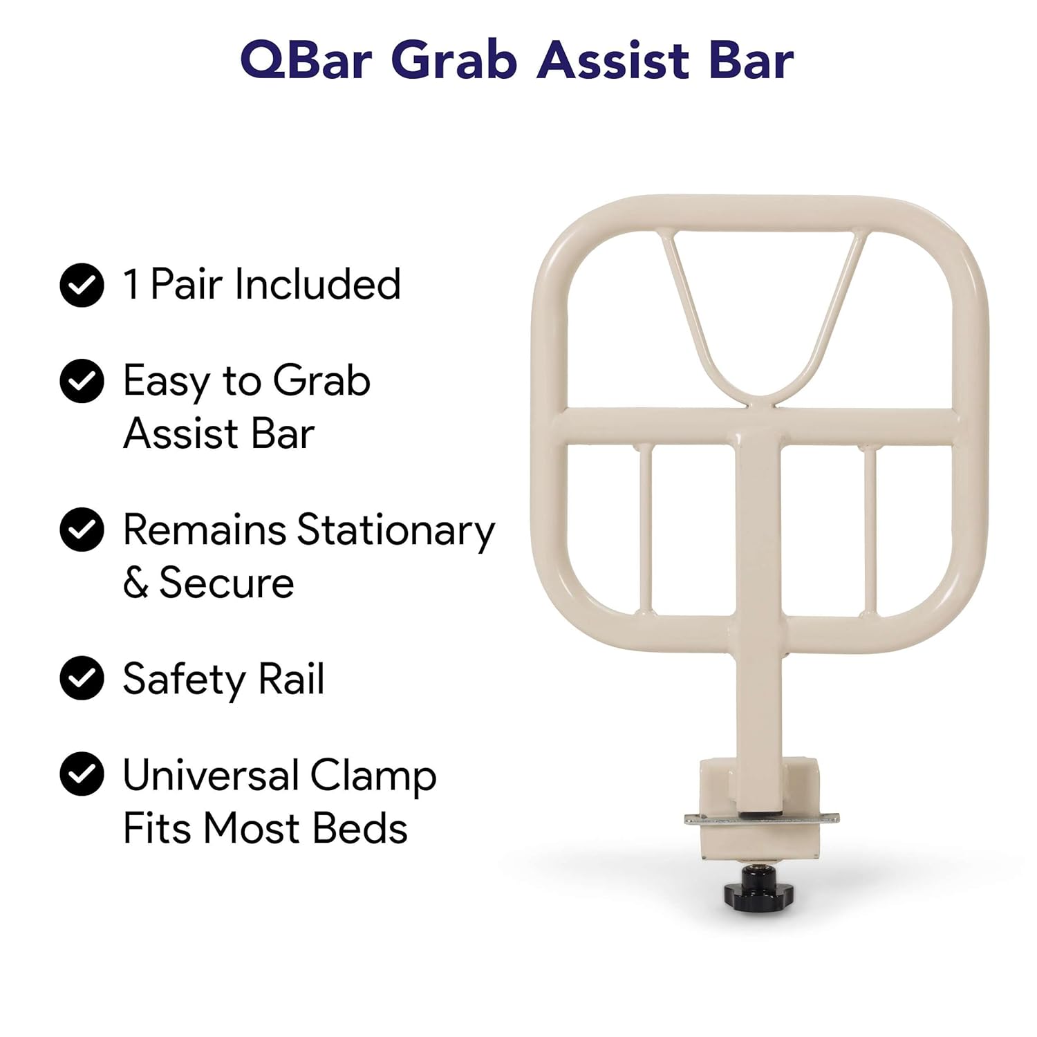 Ultra Wide Adjustable Hospital Bed with 42