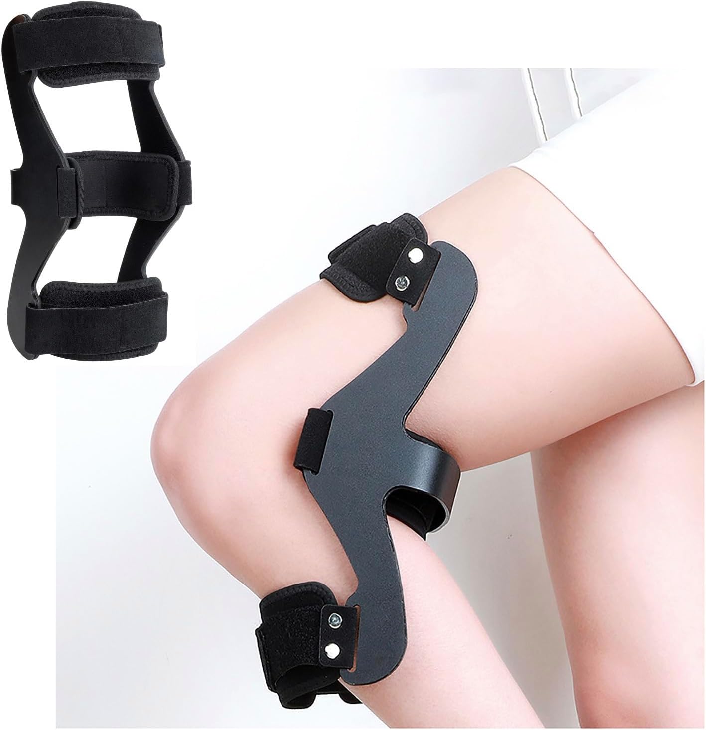 Knee Support, Knee for Knee Hyperextension, Knee Immobilizer for Osteoarthritis, Arthritis, Cartilage, B On B Knee Joint,Left XL