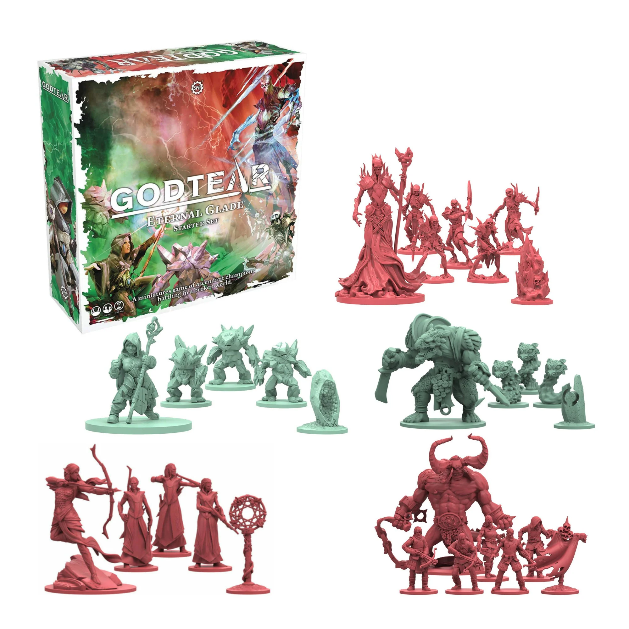 Steamforged Godtear Eternal Glade Starter Set 3rd Bundle with Expansion Sets