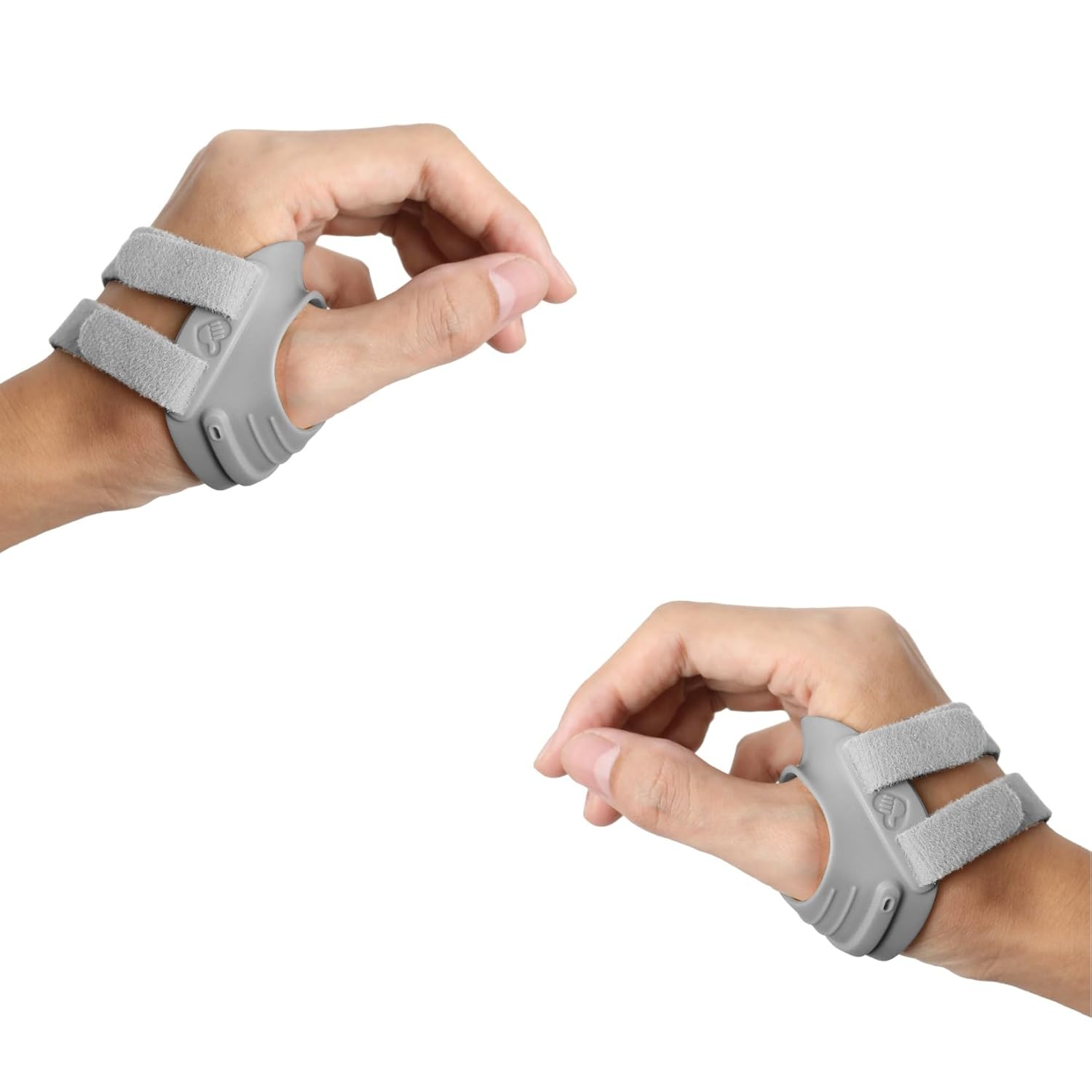 AKSO MEDICOS CMC Thumb Brace, Left Hand Bundle with Right Hand, M Size, Grey